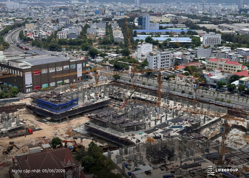 Tiến Độ Capital Square Đà Nẵng [Tháng 05/2026]: Cập Nhật Mới Nhất